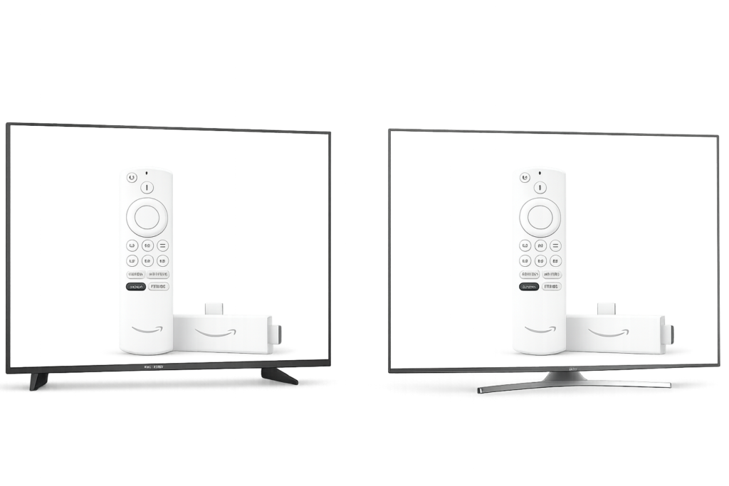 Strong 8K IPTV setup on Samsung and LG Smart TVs showing IPTV player installation using MAC address or Device ID activation for streaming in the UK