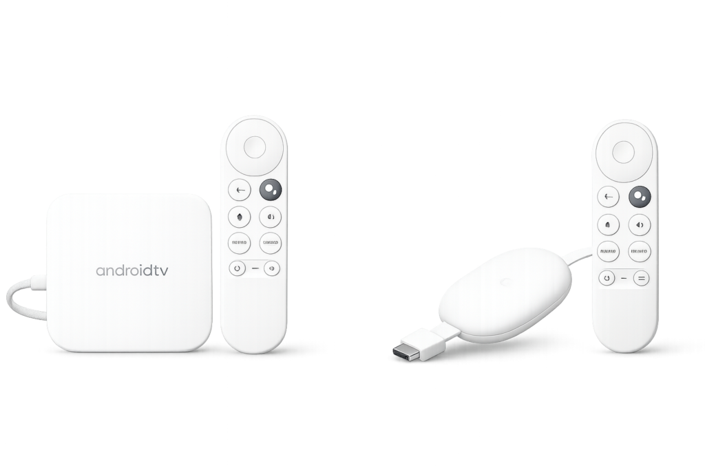 Strong 8K IPTV Player installation on Android TV devices showing IPTV player setup with Xtream Codes login on Android TV box and streaming device in the UK
